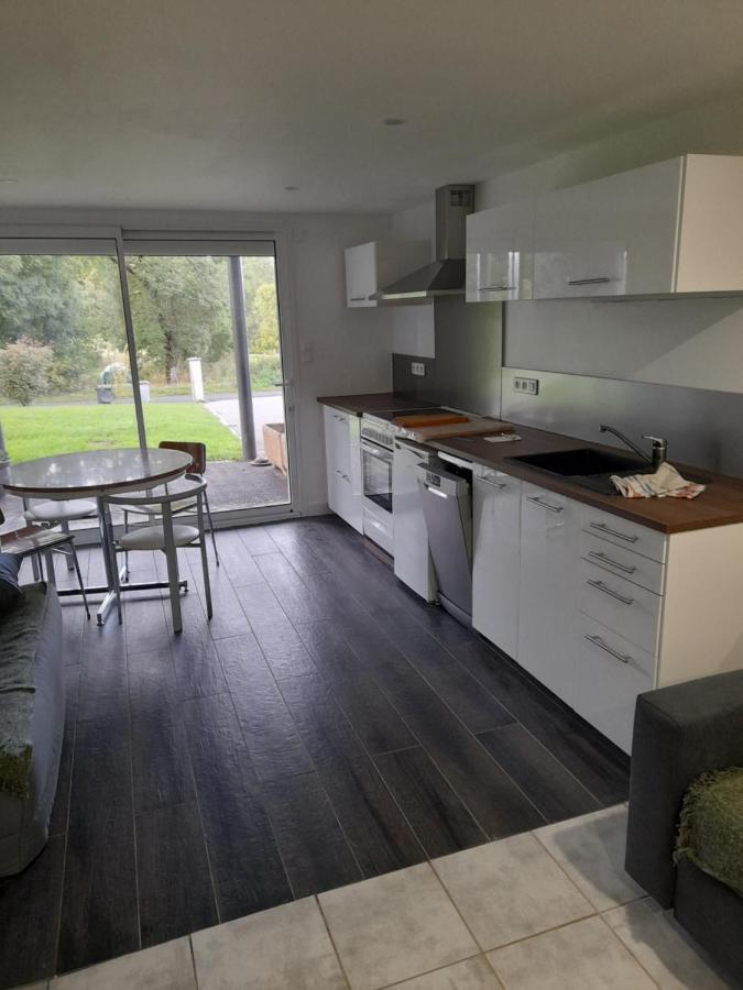 A 5 Mns Du Puy De Dome Avec Vue Imprenable Studio Rez De Jardin 24M2 Neuf A Laschamps Saint-Genes-Champanelle Экстерьер фото