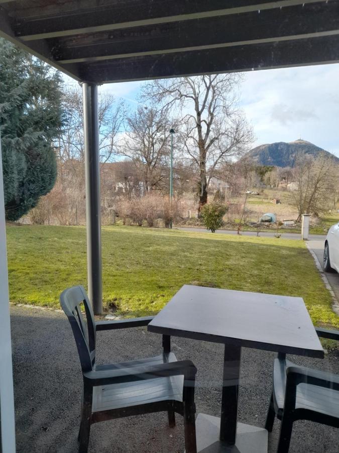 A 5 Mns Du Puy De Dome Avec Vue Imprenable Studio Rez De Jardin 24M2 Neuf A Laschamps Saint-Genes-Champanelle Экстерьер фото